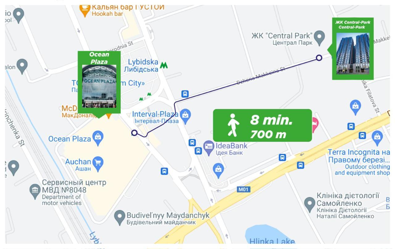 Petrovdom Apartaments 8-188 In Rc Central Park, 7 John Mccain Street Kiev Exterior foto